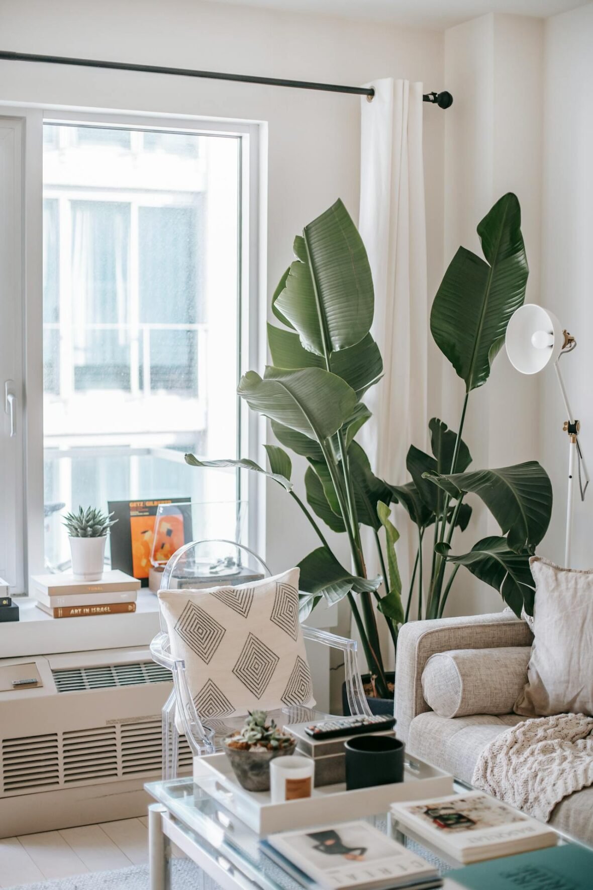 Restful apartment design